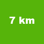 zelena staza 7 km